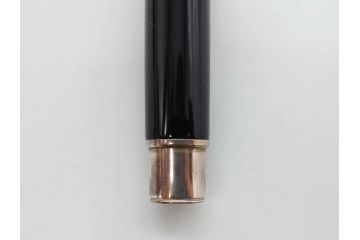 デンマーク　GEORG JENSEN(ジョージ・ジェンセン)　M18K(18金)　925S　万年筆(METAL、DENMARK、シルバー、SILVER、筆記具、文具、箱付き)(R-075649)