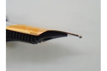 デンマーク　GEORG JENSEN(ジョージ・ジェンセン)　M18K(18金)　925S　万年筆(METAL、DENMARK、シルバー、SILVER、筆記具、文具、箱付き)(R-075649)