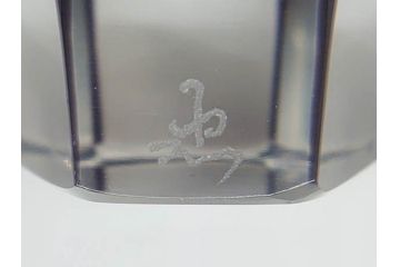 昭和初期　江戸 切子　色被せガラス　赤　紫　様々なカットが施された優美な印象の水差し&グラス12客セット(カットガラス、硝子、ピッチャー、カラフェ、コップ)(R-075653)