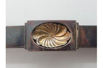 デンマーク　GEORG JENSEN(ジョージ・ジェンセン)　925 SILVER　ネクタイピン1点&カフス4点セット(カフリンクス、カフスボタン、アクセサリー、DENMARK、シルバー、ケース付き、76A、103、95、92、80)(R-075657)