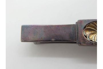 デンマーク　GEORG JENSEN(ジョージ・ジェンセン)　925 SILVER　ネクタイピン1点&カフス4点セット(カフリンクス、カフスボタン、アクセサリー、DENMARK、シルバー、ケース付き、76A、103、95、92、80)(R-075657)