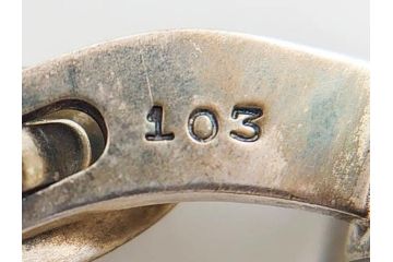 デンマーク　GEORG JENSEN(ジョージ・ジェンセン)　925 SILVER　ネクタイピン1点&カフス4点セット(カフリンクス、カフスボタン、アクセサリー、DENMARK、シルバー、ケース付き、76A、103、95、92、80)(R-075657)