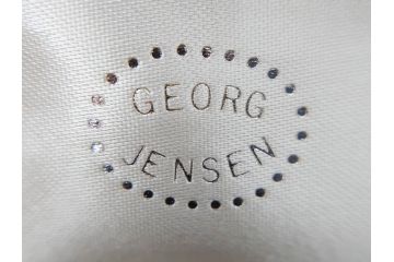 デンマーク　GEORG JENSEN(ジョージ・ジェンセン)　925 SILVER　ネクタイピン1点&カフス4点セット(カフリンクス、カフスボタン、アクセサリー、DENMARK、シルバー、ケース付き、76A、103、95、92、80)(R-075657)