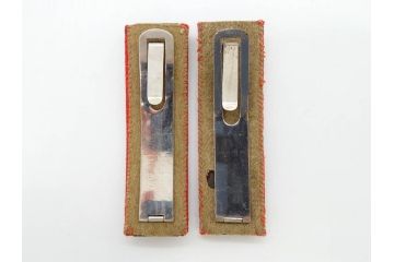 当時物　日本軍　陸軍　中将　肩章2組セット(軍物、ミリタリー、階級章、軍服小物、箱付き)(R-075658)