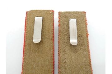 当時物　日本軍　陸軍　中将　肩章2組セット(軍物、ミリタリー、階級章、軍服小物、箱付き)(R-075658)