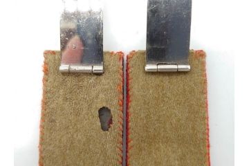 当時物　日本軍　陸軍　中将　肩章2組セット(軍物、ミリタリー、階級章、軍服小物、箱付き)(R-075658)