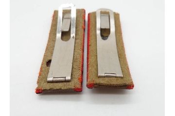 当時物　日本軍　陸軍　中将　肩章2組セット(軍物、ミリタリー、階級章、軍服小物、箱付き)(R-075658)