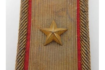 当時物　日本軍　陸軍　中将　肩章2組セット(軍物、ミリタリー、階級章、軍服小物、箱付き)(R-075658)