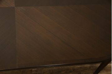 中古　maruni(マルニ木工)　オーバル　品のある佇まいが魅力のダイニングテーブル(食卓、4人掛け、6人掛け)(R-075664)