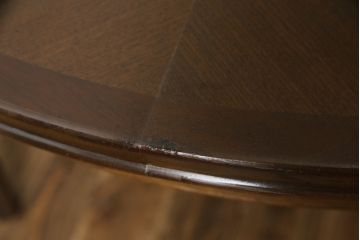 中古　maruni(マルニ木工)　オーバル　品のある佇まいが魅力のダイニングテーブル(食卓、4人掛け、6人掛け)(R-075664)