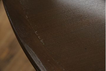 中古　maruni(マルニ木工)　オーバル　品のある佇まいが魅力のダイニングテーブル(食卓、4人掛け、6人掛け)(R-075664)