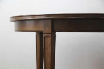 中古　maruni(マルニ木工)　オーバル　品のある佇まいが魅力のダイニングテーブル(食卓、4人掛け、6人掛け)(R-075664)