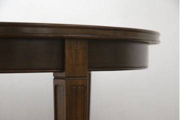 中古　maruni(マルニ木工)　オーバル　品のある佇まいが魅力のダイニングテーブル(食卓、4人掛け、6人掛け)(R-075664)