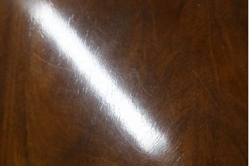 中古　美品　DREXEL HERITAGE(ドレクセルヘリテイジ)　なめらかな猫脚が目を惹くセンターテーブル(ローテーブル、リビングテーブル)(R-075665)