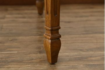中古　希少モデル!!　DREXEL HERITAGE(ドレクセルヘリテイジ)　Grand Villa(グランドヴィラ)　凝った天板のデザインがおしゃれなダイニングテーブル(エクステンションテーブル、パーティーテーブル、4人掛け、6人掛け)(R-075679)