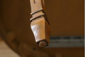 中古　希少モデル!!　DREXEL HERITAGE(ドレクセルヘリテイジ)　Grand Villa(グランドヴィラ)　凝った天板のデザインがおしゃれなダイニングテーブル(エクステンションテーブル、パーティーテーブル、4人掛け、6人掛け)(R-075679)