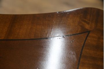 中古　美品　ドレクセル　DREXEL HERITAGE(ドレクセルヘリテイジ)　洗練された上品なデザインが魅力のコンソールテーブル(平机、引き出、サイドテーブル)(R-075680)