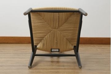 中古　北欧家具　老舗家具メーカー CARL HANSEN & SON(カール・ハンセン&サン)　ハンス J. ウェグナー(HANS J. WEGNER)デザイン　CH24　特徴的なラインを描く美しいフォルムのYチェア(ワイチェア、ダイニングチェア、アームチェア、イス、椅子)(R-075704)