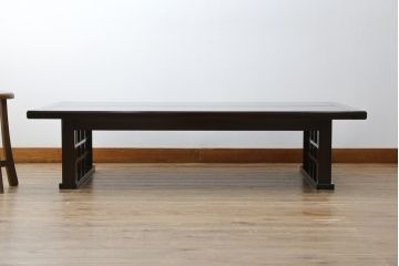 中古　モリシゲ(森繁)　和モダンな雰囲気づくりにおすすめな座卓(リビングテーブル、ローテーブル、センターテーブル)(R-075709)