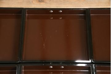 アジアンビンテージ　繊細な螺鈿(ラデン)細工が美しく描かれた大型サイドボード(収納棚、戸棚、リビングボード、ヴィンテージ)(定価約190万円)(R-075736)