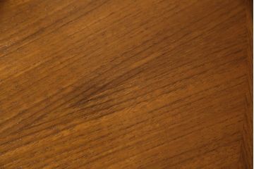 ビンテージ　チーク材　シンプルなデザインで取り入れやすいエクステンションテーブル(4人掛け、6人掛け、ダイニングテーブル、拡張式テーブル、ラウンドテーブル、食卓、ヴィンテージ)(R-075772)