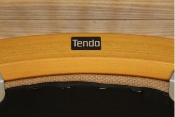 中古　天童木工(Tendo)　S-5027NA-ST　ナラ材　モダンで洗練された空間づくりにおすすめのスポークチェア(イージーチェア、椅子、イス)(定価約15万9千円)(R-075774)