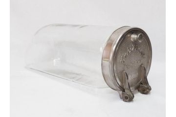 アンティーク雑貨　レトロな空間づくりにおすすめのガラス瓶(ガラスビン、菓子瓶、たばこ瓶、タバコ瓶、T.SAITO SYOUTEN、商店)(R-075778)