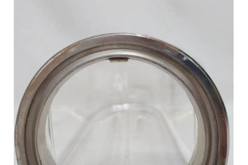 アンティーク雑貨　レトロな空間づくりにおすすめのガラス瓶(ガラスビン、菓子瓶、たばこ瓶、タバコ瓶、T.SAITO SYOUTEN、商店)(R-075781)
