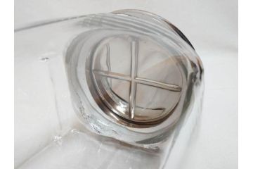 アンティーク雑貨　レトロな空間づくりにおすすめのガラス瓶(ガラスビン、菓子瓶、たばこ瓶、タバコ瓶、T.SAITO SYOUTEN、商店)(R-075782)