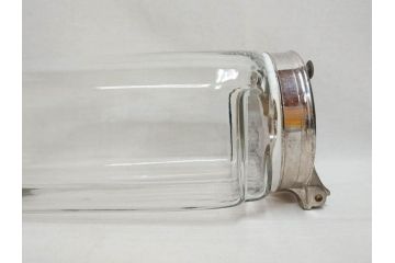 アンティーク雑貨　レトロな空間づくりにおすすめのガラス瓶(ガラスビン、菓子瓶、たばこ瓶、タバコ瓶、T.SAITO SYOUTEN、商店)(R-075782)