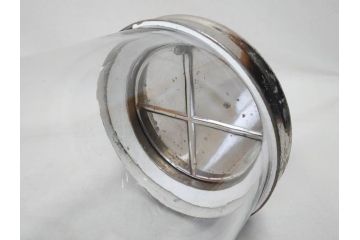 アンティーク雑貨　レトロな空間づくりにおすすめのガラス瓶(ガラスビン、菓子瓶、たばこ瓶、タバコ瓶、T.SAITO SYOUTEN、商店)(R-075784)