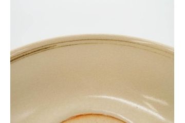 永楽善五郎　絵高麗写　約16cm　5.1寸　優しい色合いが上品な和の雰囲気を醸し出す茶碗(茶道具、茶器、和食器、共箱付き、五寸一分)(R-075785)