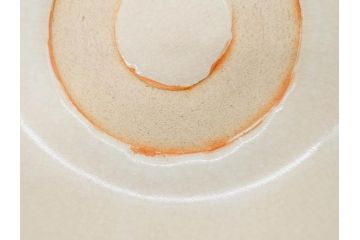 永楽善五郎　絵高麗写　約16cm　5.1寸　優しい色合いが上品な和の雰囲気を醸し出す茶碗(茶道具、茶器、和食器、共箱付き、五寸一分)(R-075785)