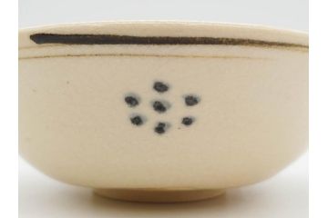 永楽善五郎　絵高麗写　約16cm　5.1寸　優しい色合いが上品な和の雰囲気を醸し出す茶碗(茶道具、茶器、和食器、共箱付き、五寸一分)(R-075785)