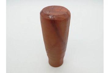 人間国宝　藤原雄　備前　緋襷　味わい深い風合いが魅力的な掛花入(花瓶、花器、花生、共箱付き)(R-075786)
