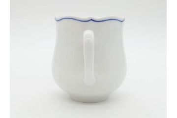 ドイツ　マイセン　Meissen　双剣　ホワイトマイセン　洗練されたデザインが美しいカップ&ソーサー4客・プレート4枚セット(C&S、皿、洋食器)(R-075789)
