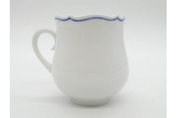 ドイツ　マイセン　Meissen　双剣　ホワイトマイセン　洗練されたデザインが美しいカップ&ソーサー4客・プレート4枚セット(C&S、皿、洋食器)(R-075789)