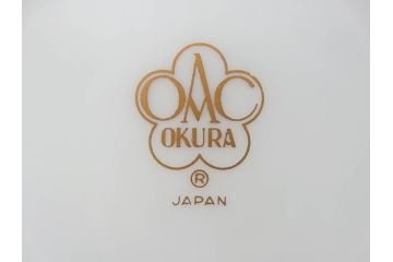 大倉陶園(OKURA、OAC)　ブルーフラワー　清楚な絵付けが上品な雰囲気を醸し出すカップ&ソーサー6客セット(C&S、洋食器)(R-075790)