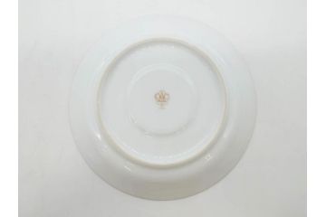 大倉陶園(OKURA、OAC)　ブルーフラワー　清楚な絵付けが上品な雰囲気を醸し出すカップ&ソーサー6客セット(C&S、洋食器)(R-075790)