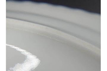 稀少　デンマーク　ROYAL COPENHAGEN(ロイヤルコペンハーゲン)　White Fluted Full Lace　ホワイトフルーテッド フルレース　美しいデザインが優雅さを演出するプレート4枚セット(皿、洋食器)(R-075791)