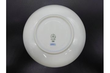 デンマーク　ROYAL COPENHAGEN(ロイヤルコペンハーゲン)　ホワイトフルーテッド ハーフレース　ブルーフラワー カーブ　ハイハンドル 気品漂う佇まいが魅力のカップ&ソーサー3客セット(White Fluted、C&S、洋食器)(R-075792)