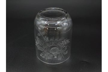ドイツ　Meissen　マイセンクリスタル　マイセンフラワー　様々なデザインが美しいオールドファッショングラス6客セット(ガラス、ロックグラス、MEISSENER BLEIKRISTALL)(R-075793)