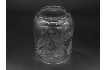 ドイツ　Meissen　マイセンクリスタル　マイセンフラワー　様々なデザインが美しいオールドファッショングラス6客セット(ガラス、ロックグラス、MEISSENER BLEIKRISTALL)(R-075793)
