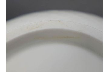 ドイツ　マイセン　Meissen　波の戯れ　ホワイト　さざ波のようなデザインが素敵なマグ4客・ティーカップ&ソーサー4客(C&S、マグカップ、洋食器)(R-075794)