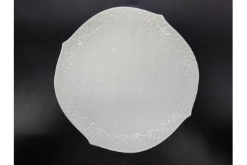 ドイツ　マイセン　Meissen　波の戯れ　ホワイト　さざ波のようなデザインが素敵なマグ4客・ティーカップ&ソーサー4客(C&S、マグカップ、洋食器)(R-075794)