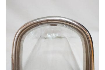 アンティーク雑貨　当時物　大正〜昭和初期　ノスタルジックな雰囲気漂うガラス瓶(ガラスビン、菓子瓶、たばこ瓶、タバコ瓶、煙草瓶、T.SAITO SYOUTEN、商店)(R-075795)
