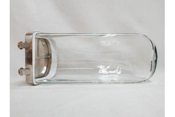 アンティーク雑貨　当時物　大正〜昭和初期　ノスタルジックな雰囲気漂うガラス瓶(ガラスビン、菓子瓶、たばこ瓶、タバコ瓶、煙草瓶、T.SAITO SYOUTEN、商店)(R-075795)