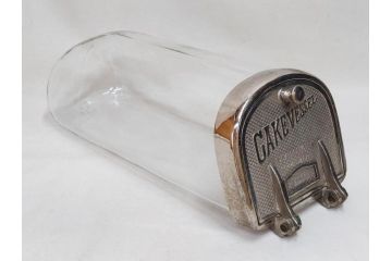 アンティーク雑貨　当時物　大正〜昭和初期　ノスタルジックな雰囲気漂うガラス瓶(ガラスビン、菓子瓶、たばこ瓶、タバコ瓶、煙草瓶、T.SAITO SYOUTEN、商店)(R-075796)