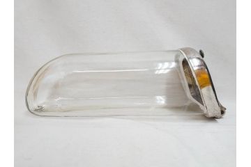 アンティーク雑貨　当時物　大正〜昭和初期　ノスタルジックな雰囲気漂うガラス瓶(ガラスビン、菓子瓶、たばこ瓶、タバコ瓶、煙草瓶、T.SAITO SYOUTEN、商店)(R-075797)