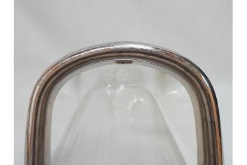 アンティーク雑貨　当時物　大正〜昭和初期　ノスタルジックな雰囲気漂うガラス瓶(ガラスビン、菓子瓶、たばこ瓶、タバコ瓶、煙草瓶、T.SAITO SYOUTEN、商店)(R-075797)